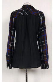 Current Boutique-L'Agence - Multi Plaid Denise Shirt Sz XS