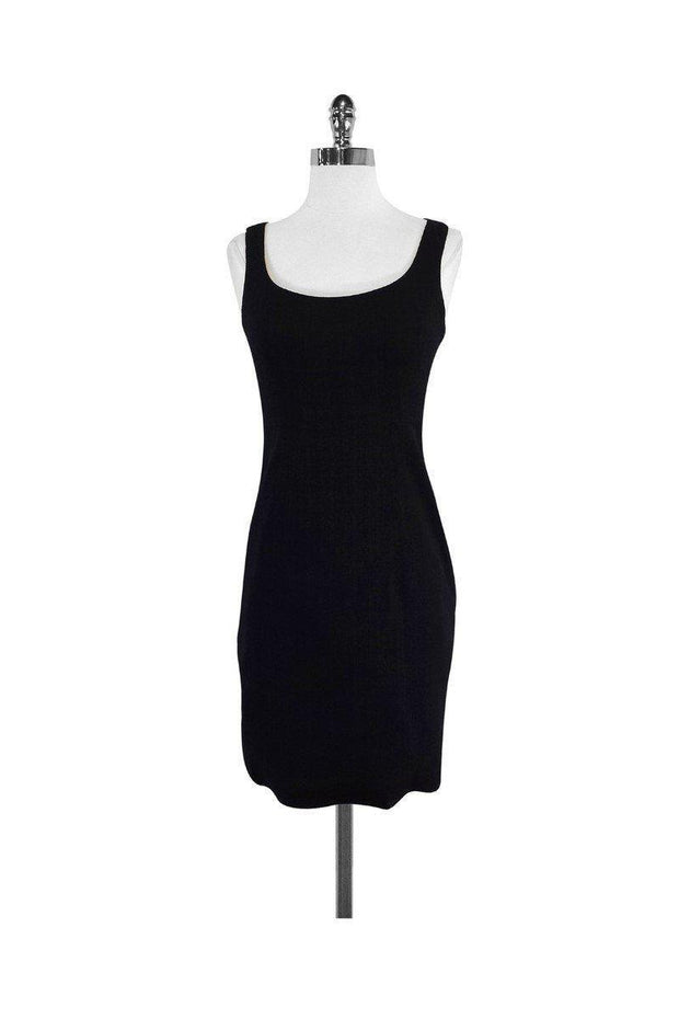 Current Boutique-LaVia 18 - Black Wool Sleeveless Dress Sz 2