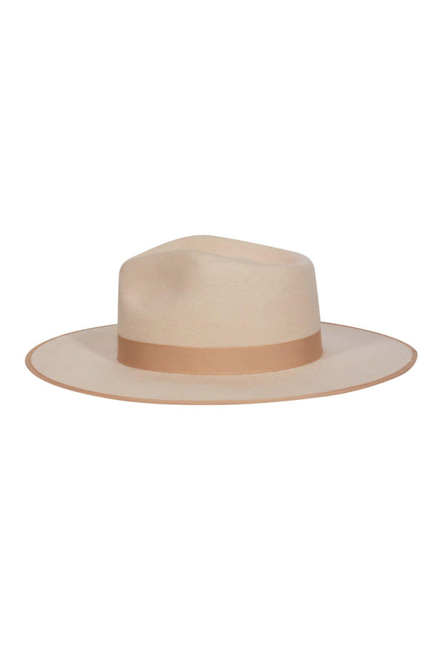 Current Boutique-Lack of Color - Beige Wool Rancher Hat Sz M