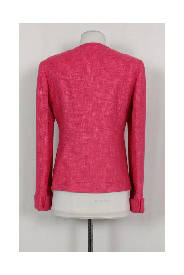 Current Boutique-Lafayette 148 - Classic Pink Tweed Blazer Sz 2