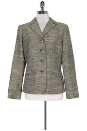 Current Boutique-Lafayette 148 - Grey Tweed Blazer Sz 10