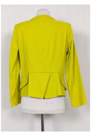 Current Boutique-Lafayette 148 - Lime Green Zip Jacket Sz M