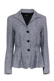 Current Boutique-Lafayette 148 - Multicolored Tweed Fitted Blazer Sz 6