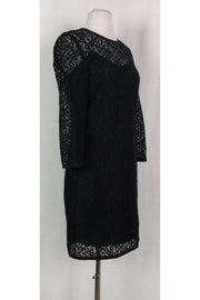 Current Boutique-Laundry by Shelli Segal - Black Lace Dress Sz 4