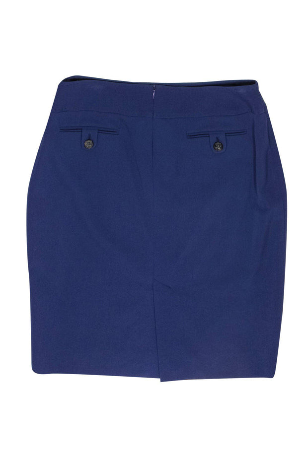 Current Boutique-Les Copains - Purple Wool Pencil Skirt Sz 10