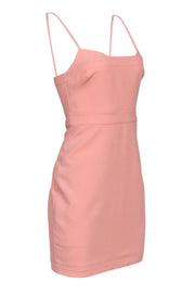 Current Boutique-Likely - Baby Pink Strappy Mini Bodycon Dress Sz 4