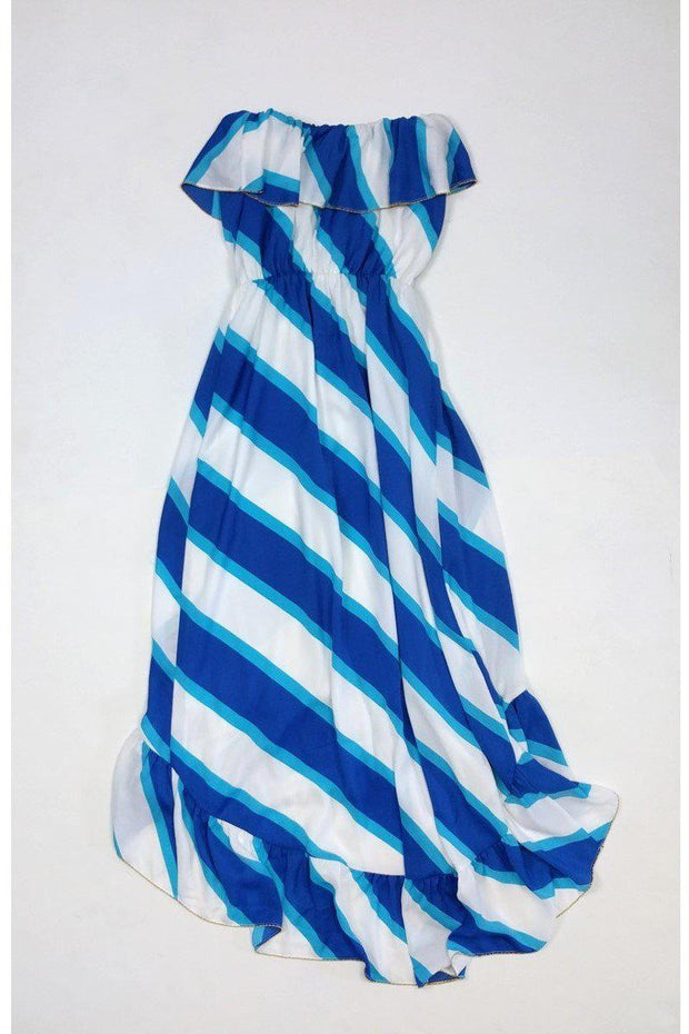 Current Boutique-Lilly Pulitzer - Blue Striped Dress Sz S