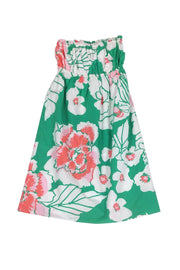 Current Boutique-Lilly Pulitzer - Jade Green Strapless Krinie Dress Sz XS