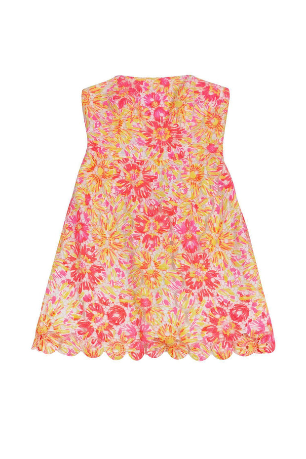 Current Boutique-Lilly Pulitzer - Multicolor Neon Strapless Dress Sz 6