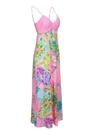 Current Boutique-Lilly Pulitzer - Multicolored Tropical Bright Maxi Dress Sz 2