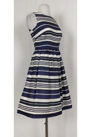 Current Boutique-Lilly Pulitzer - White & Navy Striped Dress Sz 2