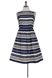 Current Boutique-Lilly Pulitzer - White & Navy Striped Dress Sz 2