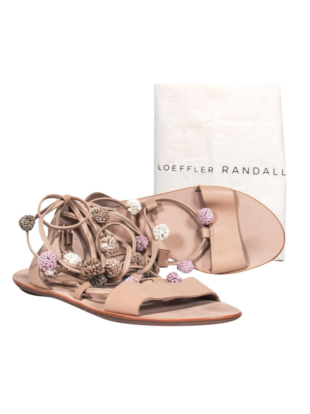 Loeffler Randall Theo Sandals White - ShopStyle