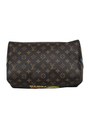 Current Boutique-Louis Vuitton - Brown Monogram Print “Speedy 30” Convertible Handbag w/ Patches