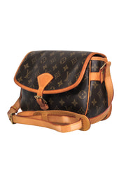 Current Boutique-Louis Vuitton - Brown & Tan Classic Monogram "Sologne" Crossbody Bag
