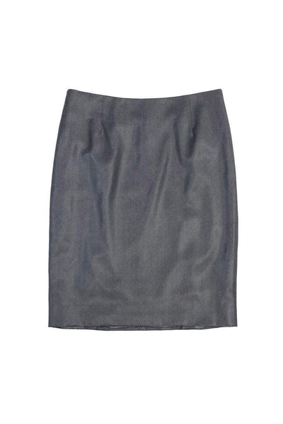 Current Boutique-Lyubov - Gray Pencil Skirt Sz 8