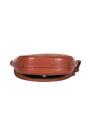 Current Boutique-MCM - Vintage Brown Monogram Leather Crossbody Bag