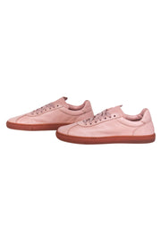 Current Boutique-M. Gemi - Blush Leather Lace-Up Sneakers Sz 8
