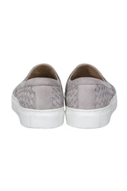 Current Boutique-M. Gemi - Grey Woven Platform Slip On Sneakers Sz 8.5