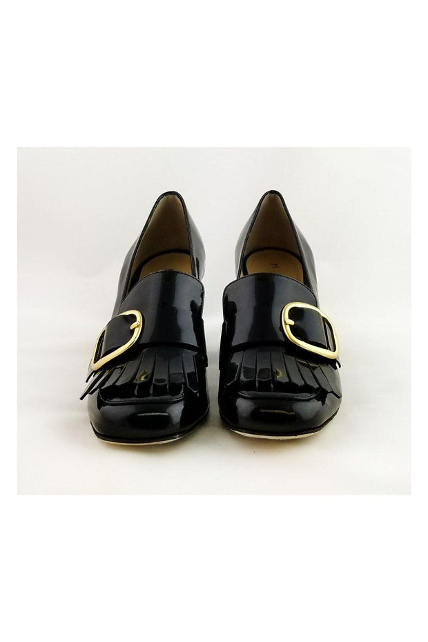 Current Boutique-M. Gemi - The Lettura Black Heels Sz 6