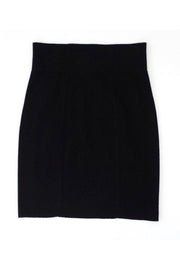 Current Boutique-Magaschoni - Black Wool Pencil Skirt Sz S