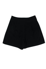 Current Boutique-Maje - Black Pleated High Waisted Shorts Sz XS