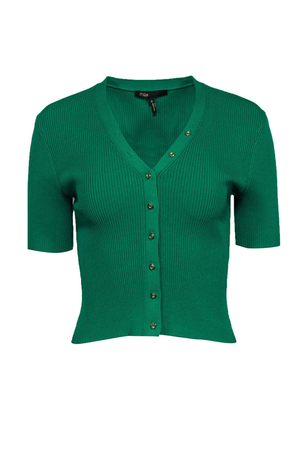 Green short sleeve cardigan best sale