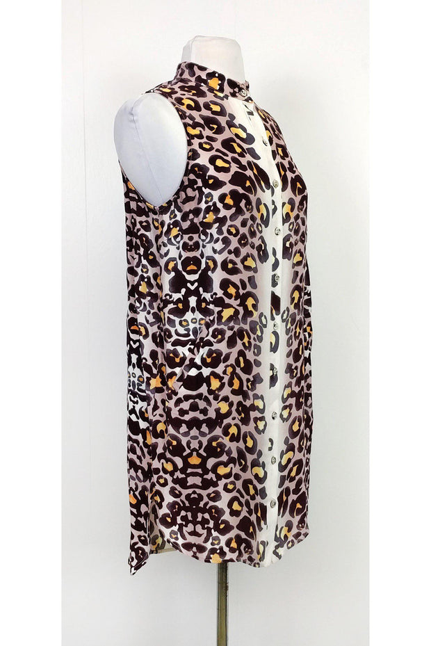 Current Boutique-Mara Hoffman - Animal Print Shirt Dress Sz XS