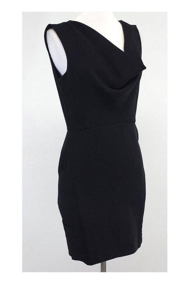Current Boutique-Mara Hoffman - Black Cowl Neck Sleeveless Dress Sz 4