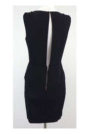 Current Boutique-Mara Hoffman - Black Cowl Neck Sleeveless Dress Sz 4