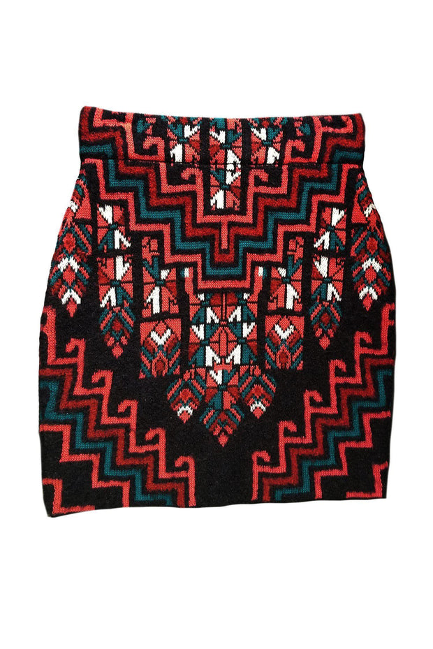 Current Boutique-Mara Hoffman - Tribal Print Skirt Sz S
