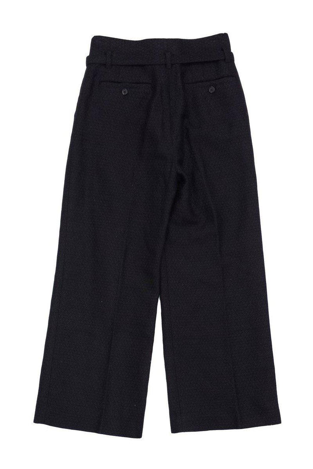 Current Boutique-Marc Jacobs - Black Cotton Blend Trousers Sz 2