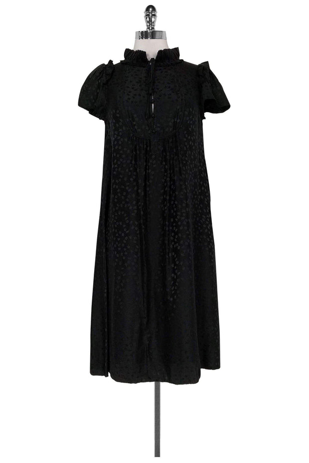 Current Boutique-Marc Jacobs - Black Floral Print Dress Sz 2