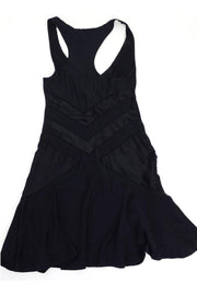 Current Boutique-Marc Jacobs - Black Silk Heart Sleeveless Dress Sz 4