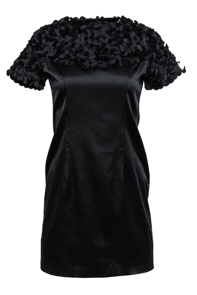 Current Boutique-Marc Jacobs - Black Textured Short Sleeve Dress Sz 4