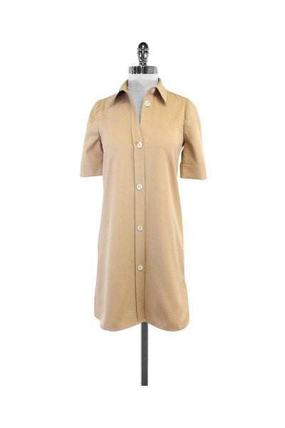 Current Boutique-Marc Jacobs - Blush Short Sleeve Shirt Dress Sz 4