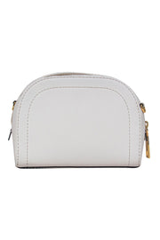 Current Boutique-Marc Jacobs - Cream Textured Leather Domed Crossbody Bag
