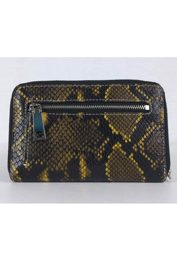 Current Boutique-Marc Jacobs - Snakeskin Print Leather Wristlet