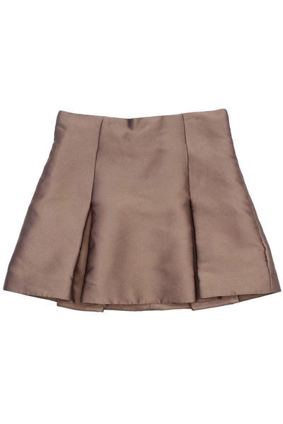 Current Boutique-Marc Jacobs - Taupe Pleated Miniskirt Sz 0