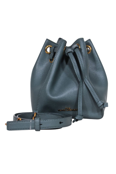 Current Boutique-Marc Jacobs - Teal Leather Mini Buck Bag Crossbody