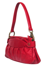 Current Boutique-Marc Jacobs - Vintage Red Pebbled Leather "Lola Pochette" Handbag