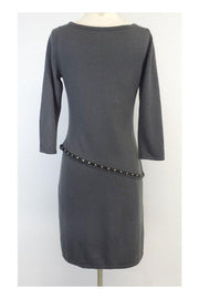 Current Boutique-Marc New York by Andrew Marc - Grey Wool Blend Sweater Dress Sz S