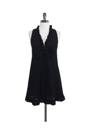Current Boutique-Marc by Marc Jacobs - Black Lace Sleeveless Dress Sz 2