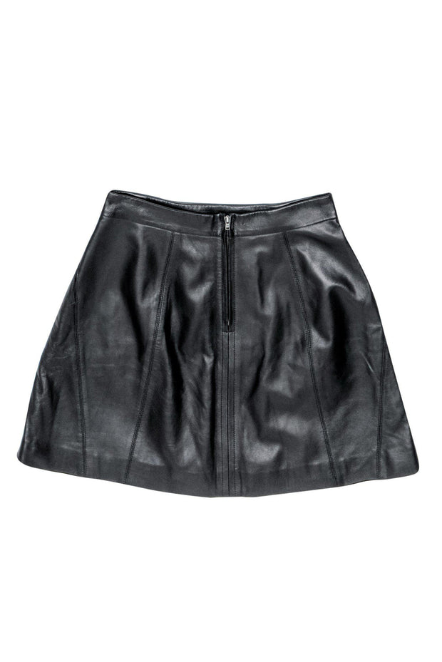 Current Boutique-Marc by Marc Jacobs - Black Leather Miniskirt Sz 4