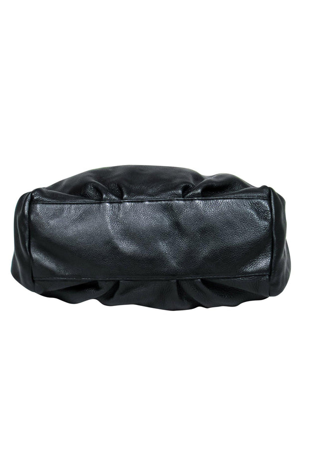 Current Boutique-Marc by Marc Jacobs - Black Pebbled Leather Convertible Satchel