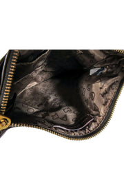 Current Boutique-Marc by Marc Jacobs - Brown Patent Leather Reptile Embossed Crossbody