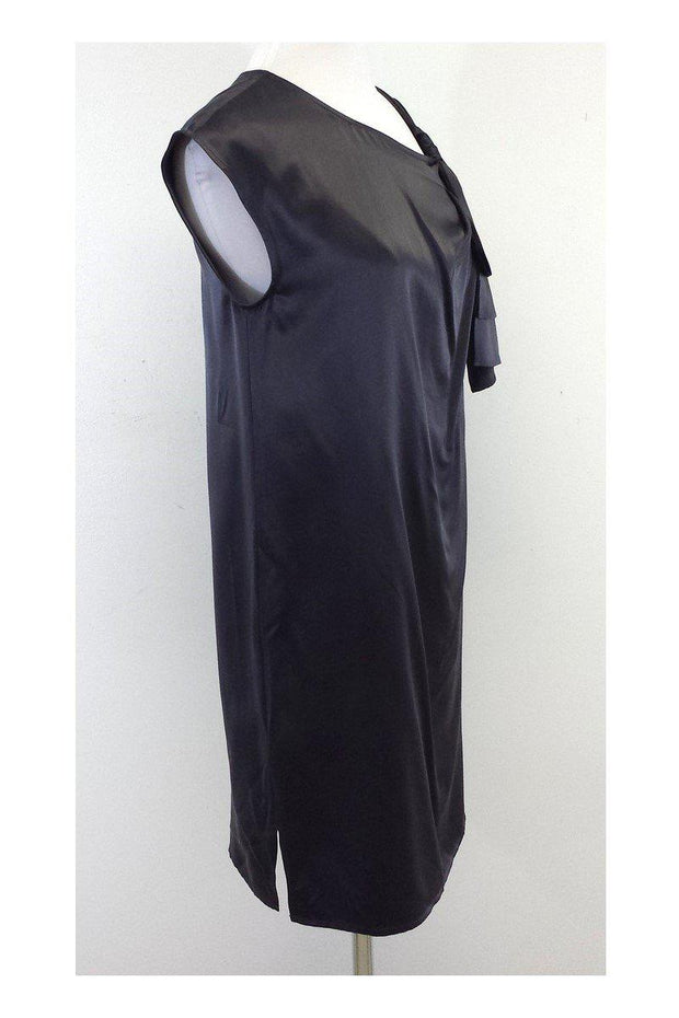 Current Boutique-Marc by Marc Jacobs - Grey Silk Sleeveless Shift Dress Sz XS
