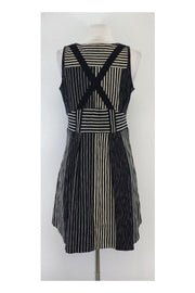 Current Boutique-Marc by Marc Jacobs - Navy & Beige Striped Dress Sz S