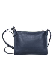 Current Boutique-Marc by Marc Jacobs - Navy Textured "C-Lock" Crossbody Bag