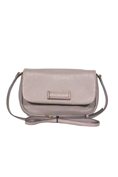 Current Boutique-Marc by Marc Jacobs - Taupe Leather Mini Crossbody